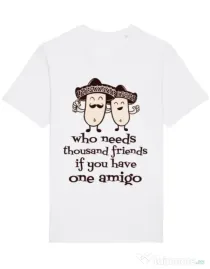 Tricou STANLEY STELLA barbat One amigo Alb