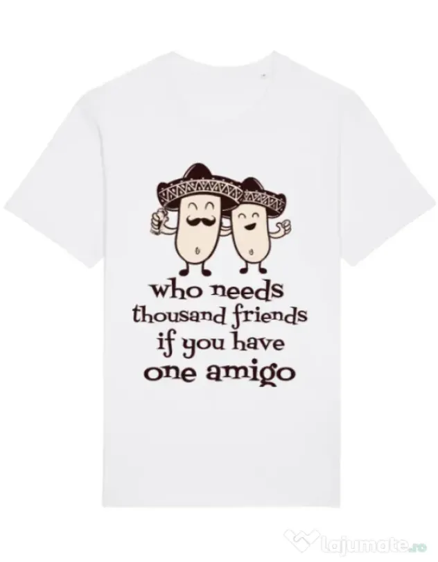Tricou STANLEY STELLA barbat One amigo Alb