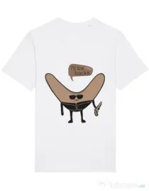 Tricou STANLEY STELLA barbat I’ll be back Alb