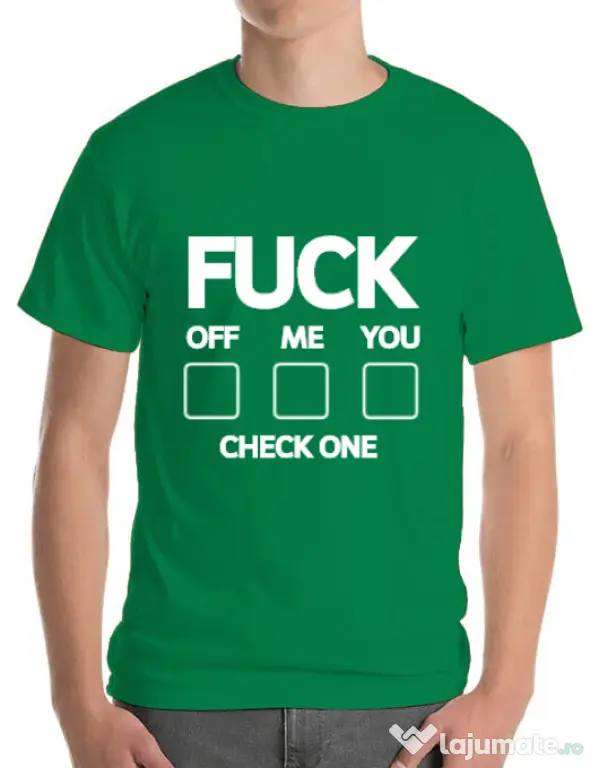 Tricou ADLER barbat Check one Verde mediu