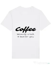 Tricou STANLEY STELLA barbat Coffee Alb