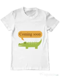 Tricou ADLER barbat Coming soon Alb