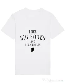 Tricou STANLEY STELLA barbat I like big books Alb