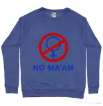 Bluza ADLER barbat No ma'am Albastru melanj