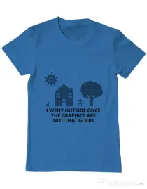 Tricou ADLER barbat Reality graphics Albastru azuriu
