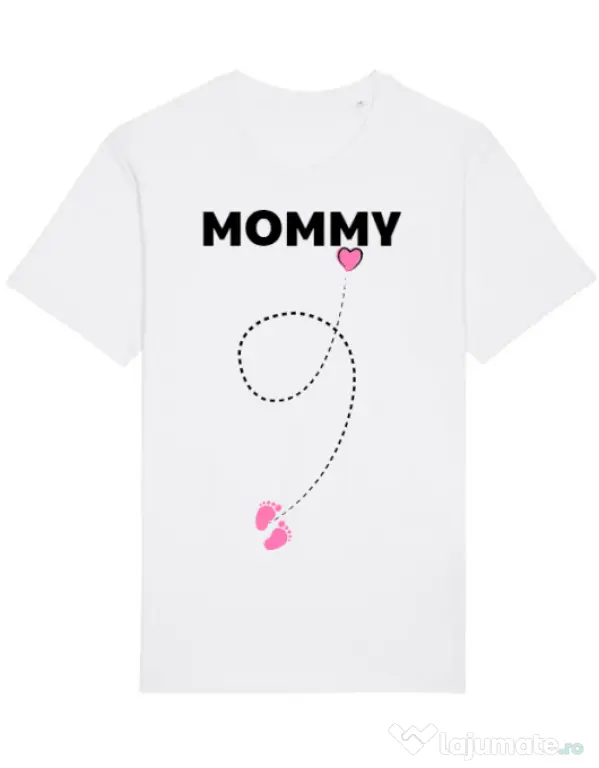 Tricou STANLEY STELLA barbat Mommy Alb