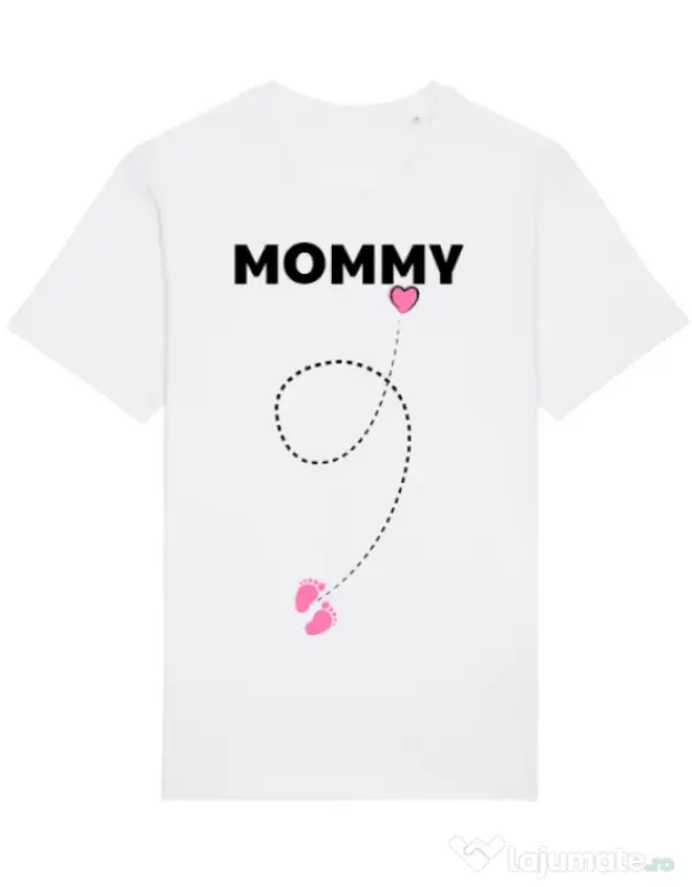 Tricou STANLEY STELLA barbat Mommy Alb