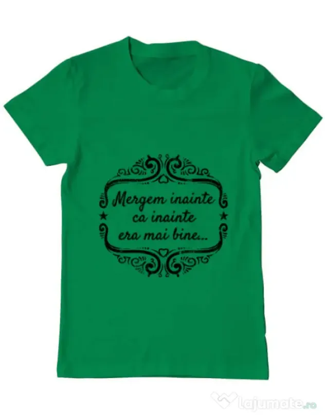 Tricou ADLER barbat Mergem inainte Verde mediu