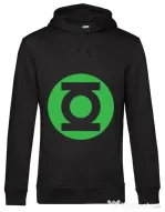 Hoodie barbat cu gluga Green lantern Negru