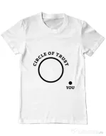Tricou ADLER barbat Circle of trust Alb