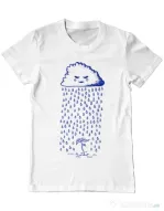 Tricou ADLER barbat Something is growing Alb