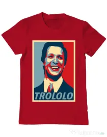 Tricou ADLER barbat Trololo Rosu