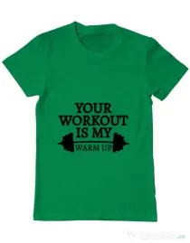 Tricou ADLER barbat Your workout Verde mediu