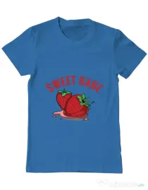 Tricou ADLER barbat Sweet babe Albastru azuriu