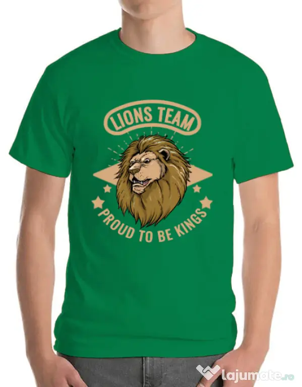 Tricou ADLER barbat Lions team Verde mediu