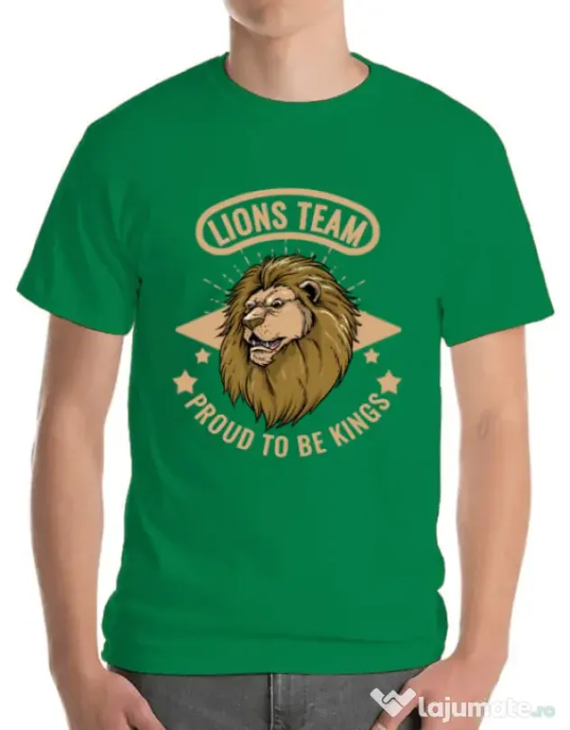 Tricou ADLER barbat Lions team Verde mediu