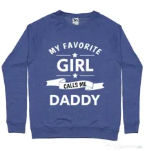 Bluza ADLER barbat My favorite girl Albastru melanj