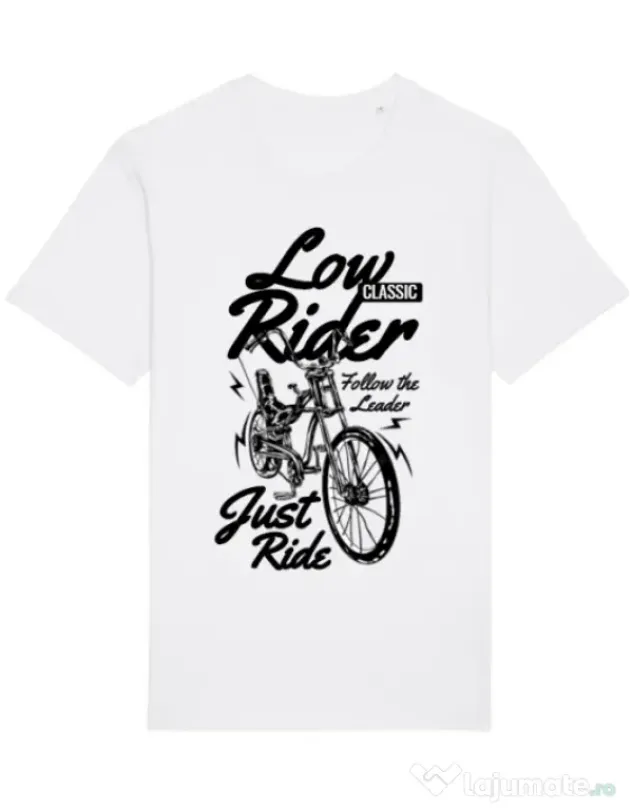Tricou STANLEY STELLA barbat Lowrider Alb