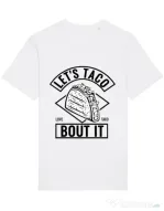 Tricou STANLEY STELLA barbat Let’s taco Alb