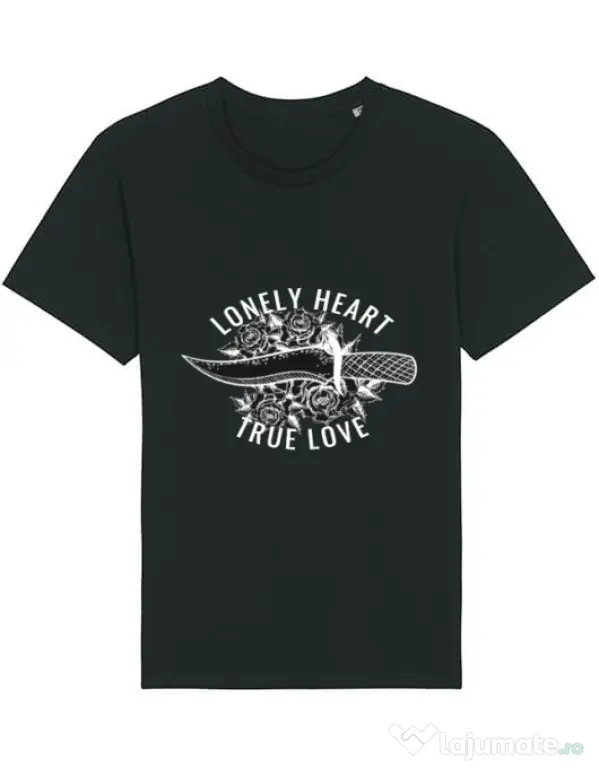Tricou STANLEY STELLA barbat Lonely heart Negru