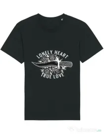 Tricou STANLEY STELLA barbat Lonely heart Negru
