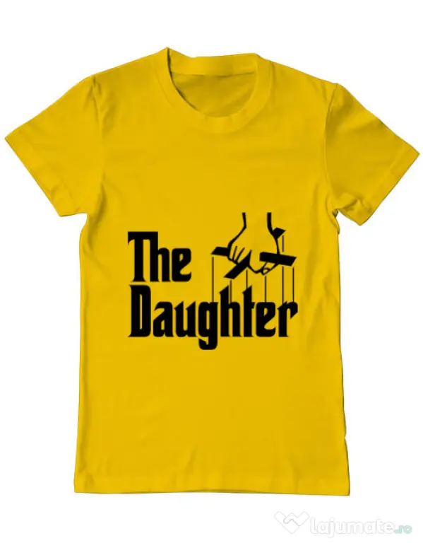 Tricou ADLER barbat The daughter Galben