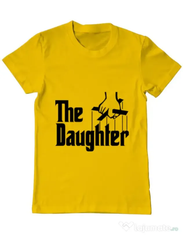Tricou ADLER barbat The daughter Galben