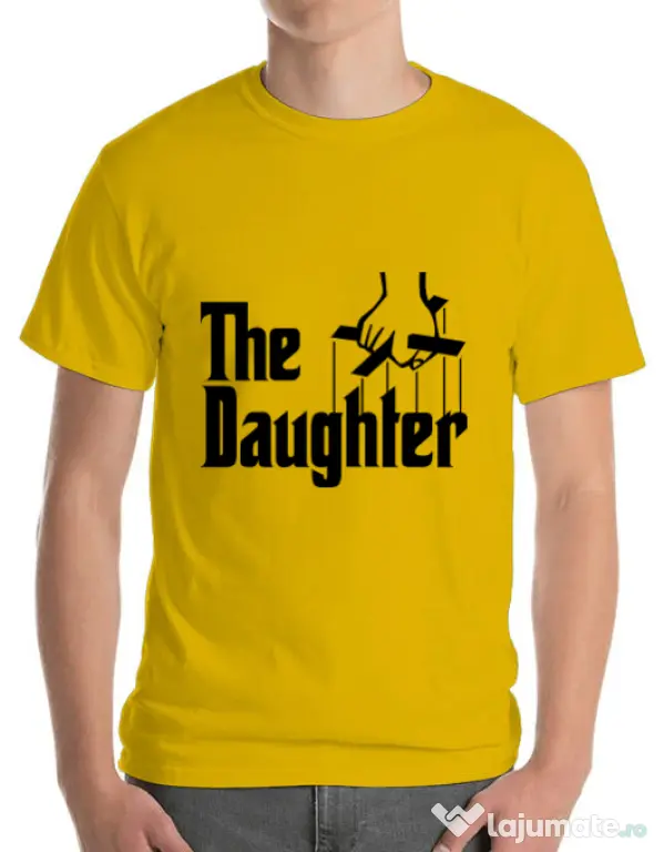 Tricou ADLER barbat The daughter Galben