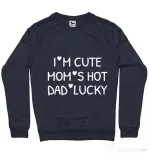 Bluza ADLER barbat I’m cute Denim inchis