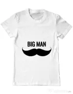 Tricou ADLER barbat Big man Alb