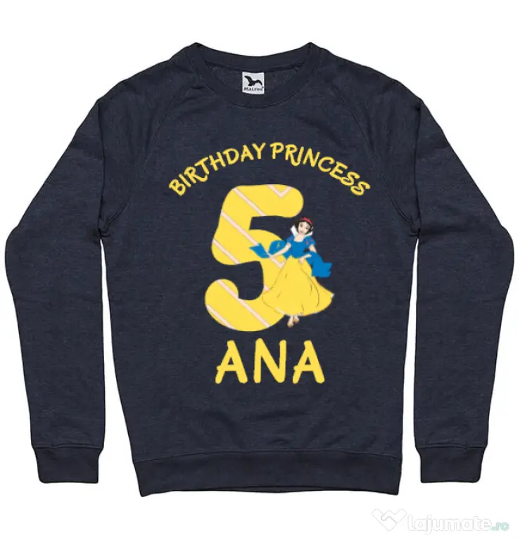 Bluza ADLER barbat Birthday Princess Denim inchis