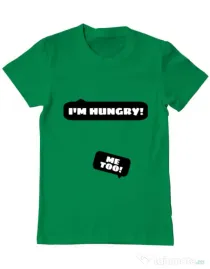 Tricou ADLER barbat Hungry Mommy Verde mediu