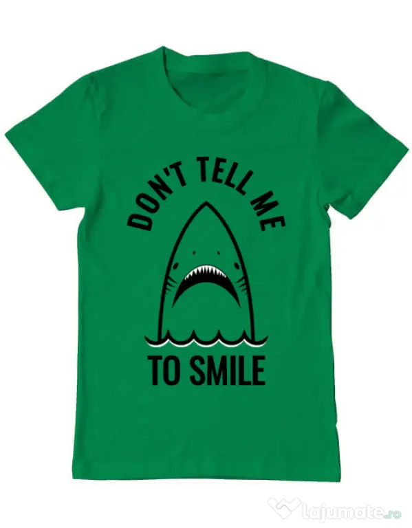 Tricou ADLER barbat Sad shark Verde mediu