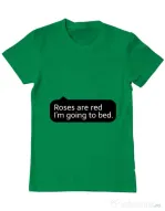 Tricou ADLER barbat Roses are red Verde mediu