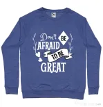 Bluza ADLER barbat Be great Albastru melanj