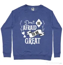 Bluza ADLER barbat Be great Albastru melanj