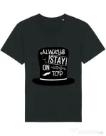 Tricou STANLEY STELLA barbat Stay on top Negru