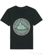 Tricou STANLEY STELLA barbat Stay outside Negru