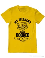 Tricou ADLER barbat All booked Galben