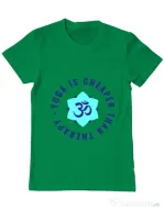 Tricou ADLER barbat Yoga is cheaper Verde mediu