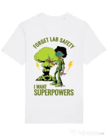 Tricou STANLEY STELLA barbat I want superpowers Alb