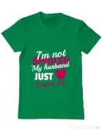 Tricou ADLER barbat I’m not spoiled Verde mediu