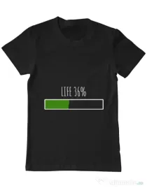 Tricou ADLER barbat Life Negru