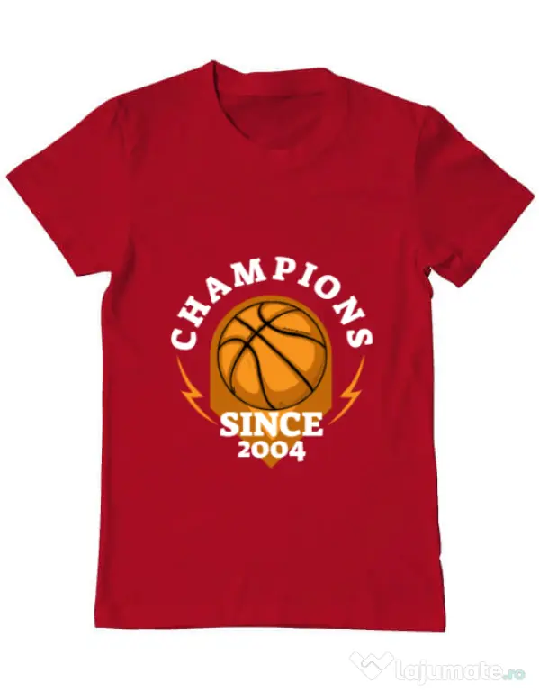 Tricou ADLER barbat Champions Rosu