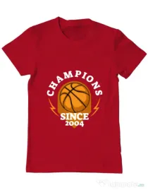 Tricou ADLER barbat Champions Rosu