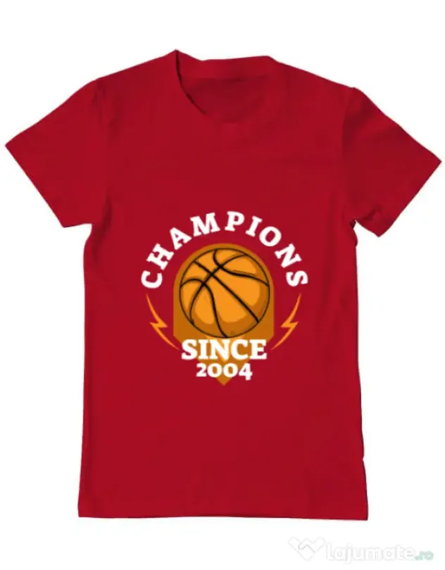 Tricou ADLER barbat Champions Rosu