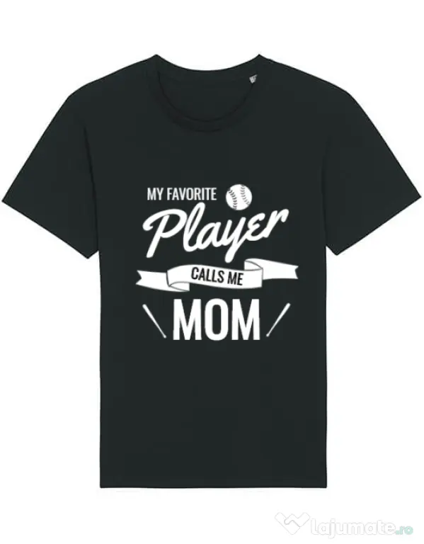 Tricou STANLEY STELLA barbat My favorite player Negru