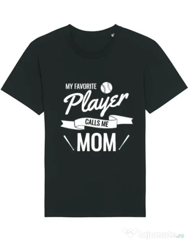 Tricou STANLEY STELLA barbat My favorite player Negru