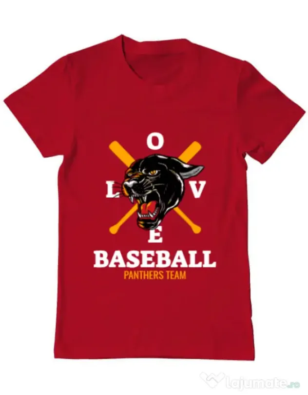 Tricou ADLER barbat Panthers team Rosu