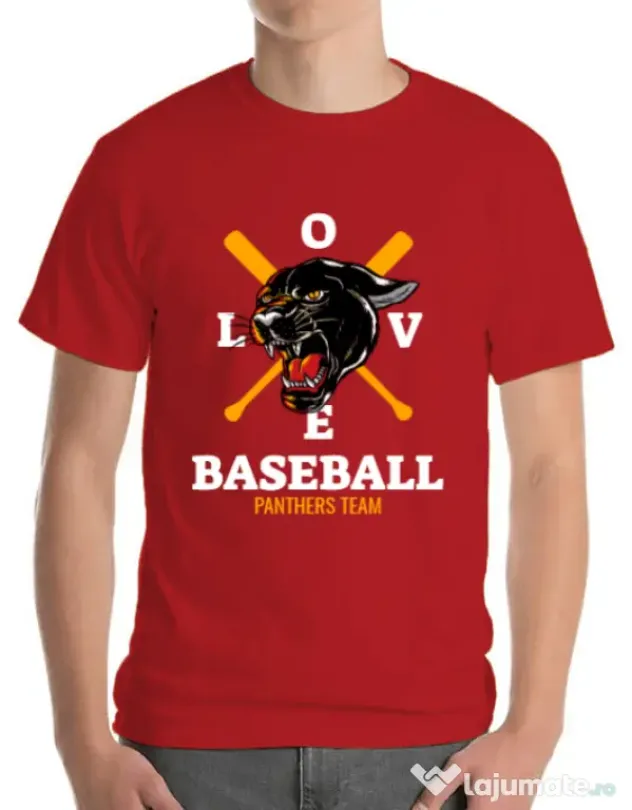 Tricou ADLER barbat Panthers team Rosu